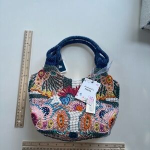 VIRAL FROM INDIA TO YOU Multicolor Beaded BAG